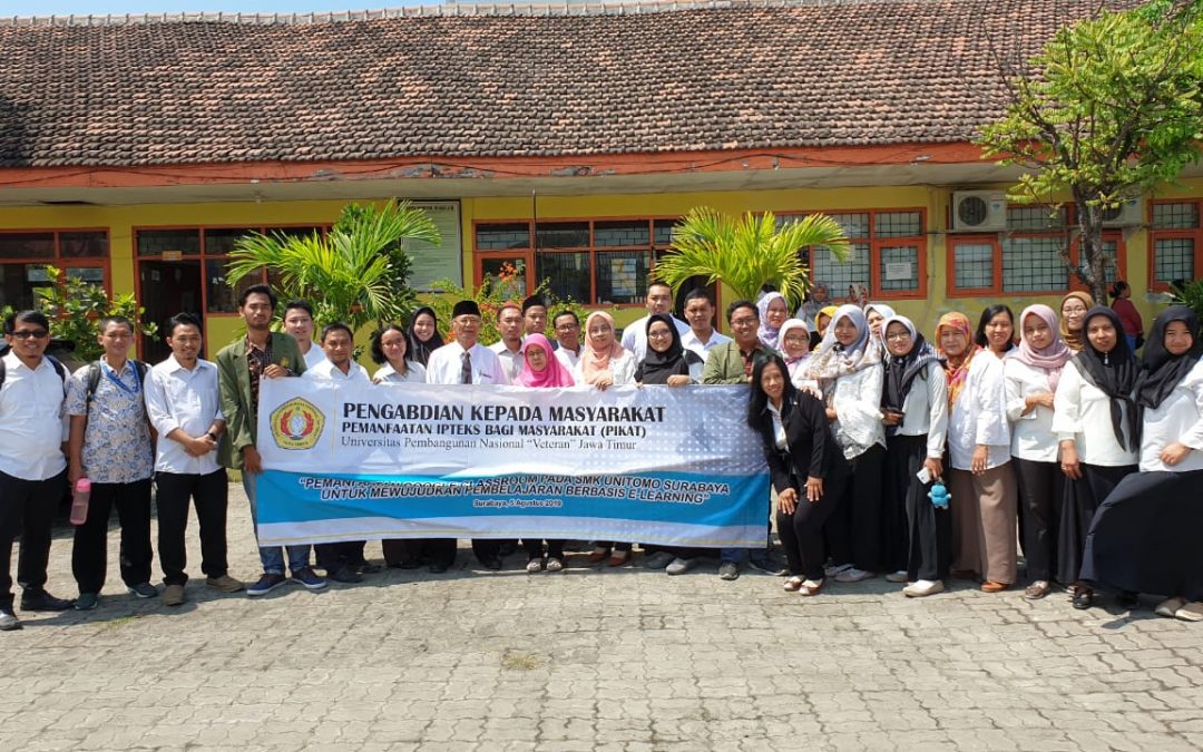 Pembelajaran E-Learning di SMK Unitomo Surabaya