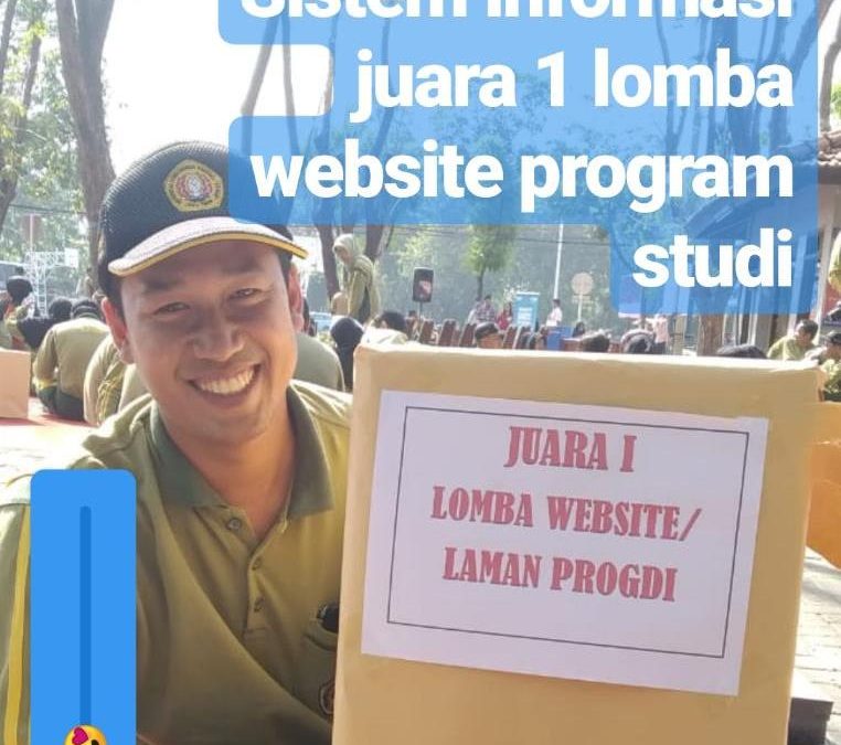 Juara 1 Lomba Website se-UPNV Jatim