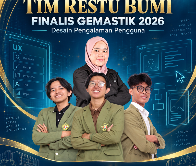 Tim Restu Bumi Sistem Informasi UPN “Veteran” Jawa Timur Lolos Final GEMASTIK 2026